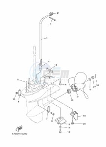 F20SMHA-2015 drawing LOWER-CASING-x-DRIVE-2