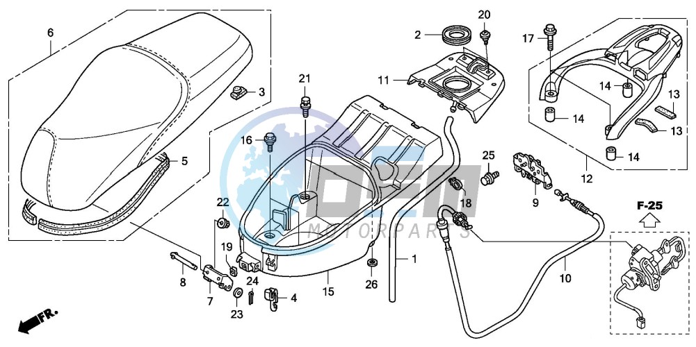 SEAT/LUGGAGE BOX