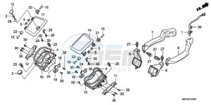 GL1800A Korea - (KO) drawing AIR DUCT