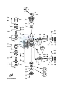 E115A drawing CRANKSHAFT--PISTON