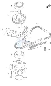 DF 200A drawing Timing Chain