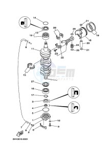 90TLR-2009 drawing CRANKSHAFT--PISTON