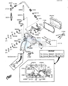 JS 300 B [JS300] (B1-B2) [JS300] drawing IGNITION_ELECTRIC CASE