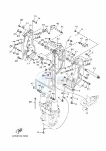 F350AETX drawing FRONT-FAIRING-BRACKET