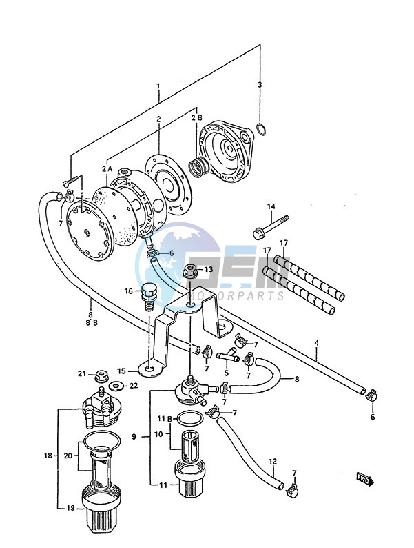 Fuel Pump (1995 to 1997)