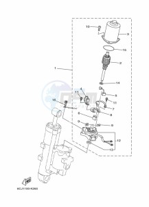 F70AETX drawing POWER-TILT-ASSEMBLY-2