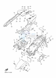 FJR1300-AE (BNP5) drawing FENDER