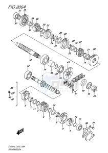 SV650 ABS EU drawing TRANSMISSION