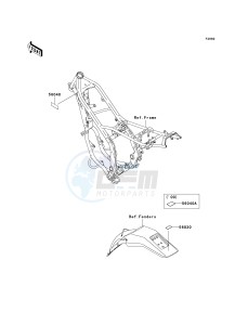 KDX 200 H [KDX200] (H6-H9) [KDX200] drawing LABELS