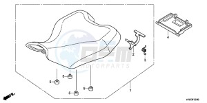 VFR800XH 2ED - (2ED) drawing FRONT FORK