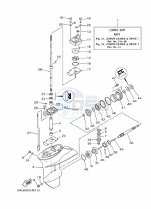 F20LEHA-2013 drawing LOWER-CASING-x-DRIVE-1