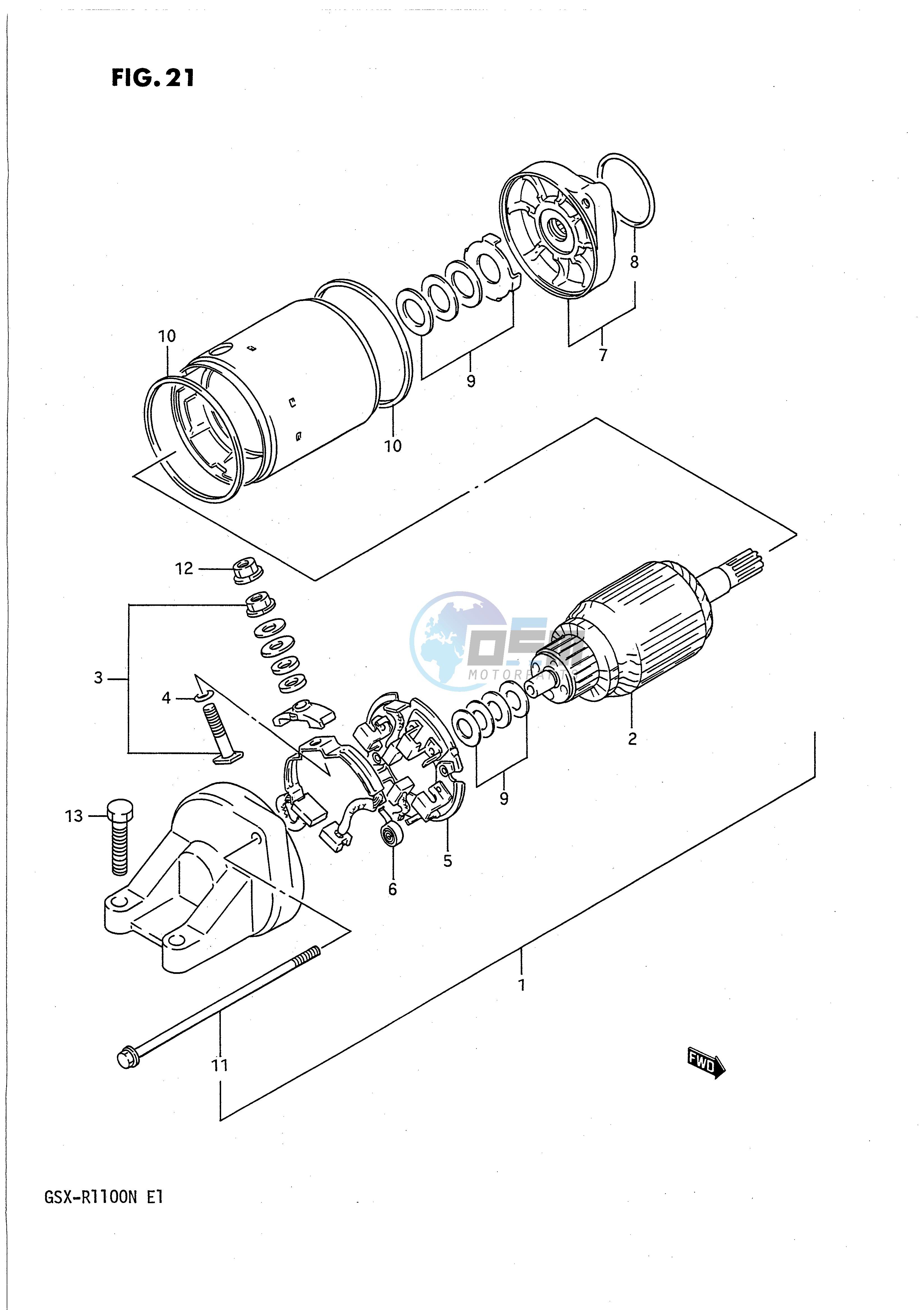 STARTING MOTOR