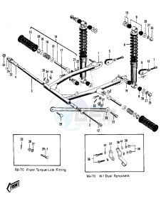 F3 [BUSHWHACKER] 175 [BUSHWHACKER] drawing SWING ARM_SHOCK ABSORBERS