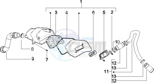 Typhoon 50 drawing Secondairy air box