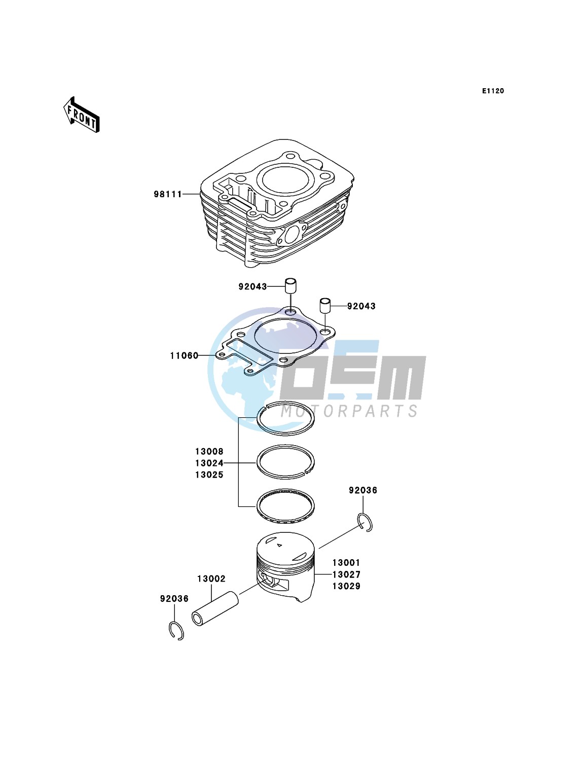 Cylinder/Piston(s)