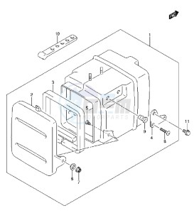 LT-A750XZ drawing REAR BOX