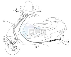 Hexagon 125 LX4 drawing Transmissions