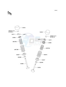 ZX 1200 A [NINJA ZX-12R] (A1) [NINJA ZX-12R] drawing VALVE-- S- -