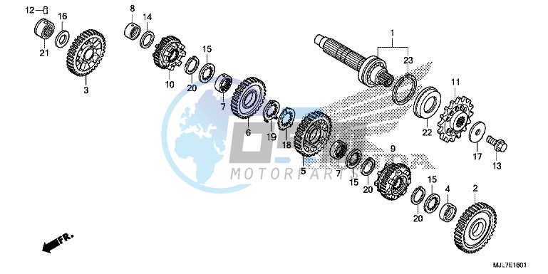 TRANSMISSION (COUNTERSHAFT)