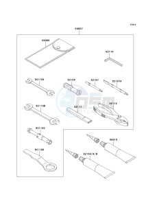 ZR 1000 B [Z1000 EUROPEAN] (B7F-B9F) 0B8F drawing OWNERS TOOLS