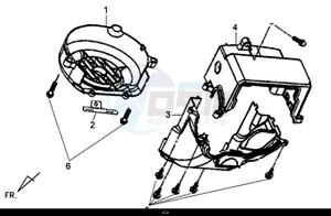 X'PRO 50 (25 Km/h) (AE05W9-NL) (E4) (L8-M1) drawing SHROUD ASSY