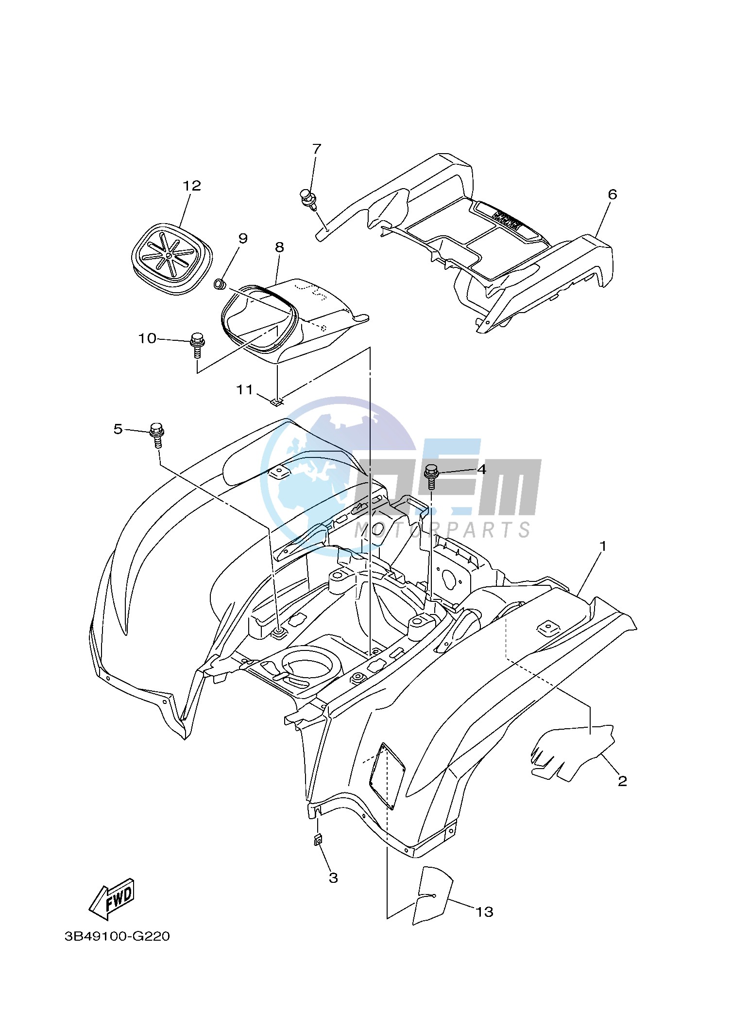 REAR FENDER