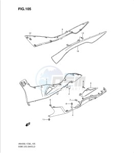 AN400Z drawing SIDE LEG SHIELD (AN400ZAL1 E2)