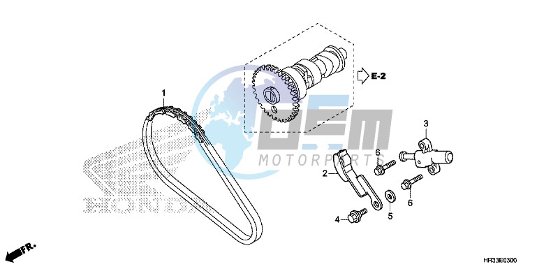 CAM CHAIN/TENSIONER