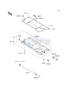 VN 2000 A [VULCAN 2000] (A6F-A7F) A7F drawing OIL PAN