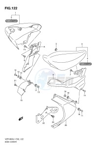 VZR1800 (E2) INTRUDER drawing SIDE COVER (VZR1800ZL1 E24)