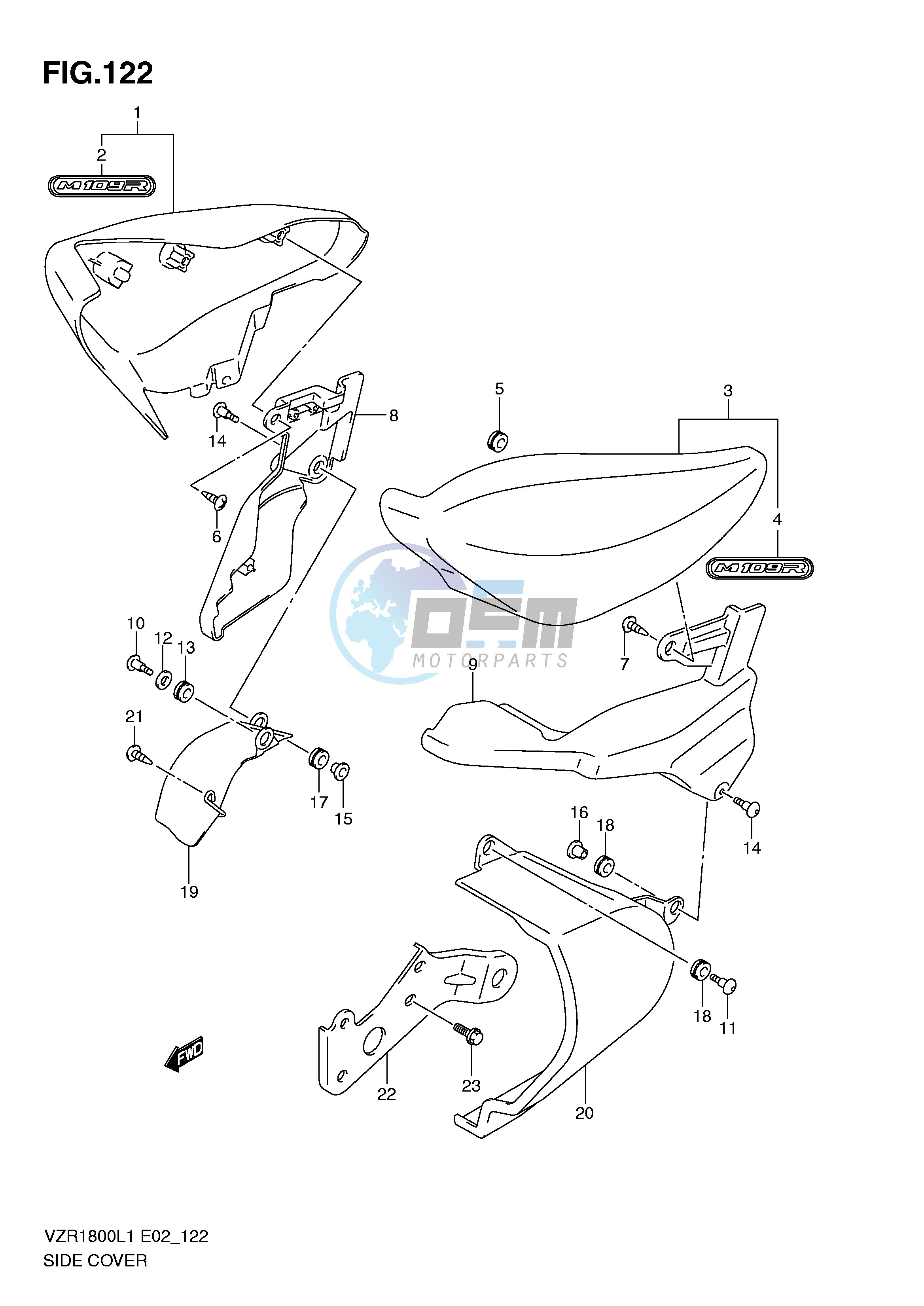 SIDE COVER (VZR1800ZL1 E24)