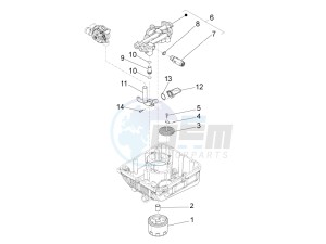 California 1400 Touring SE ABS 1380 USA CND drawing Oil filters