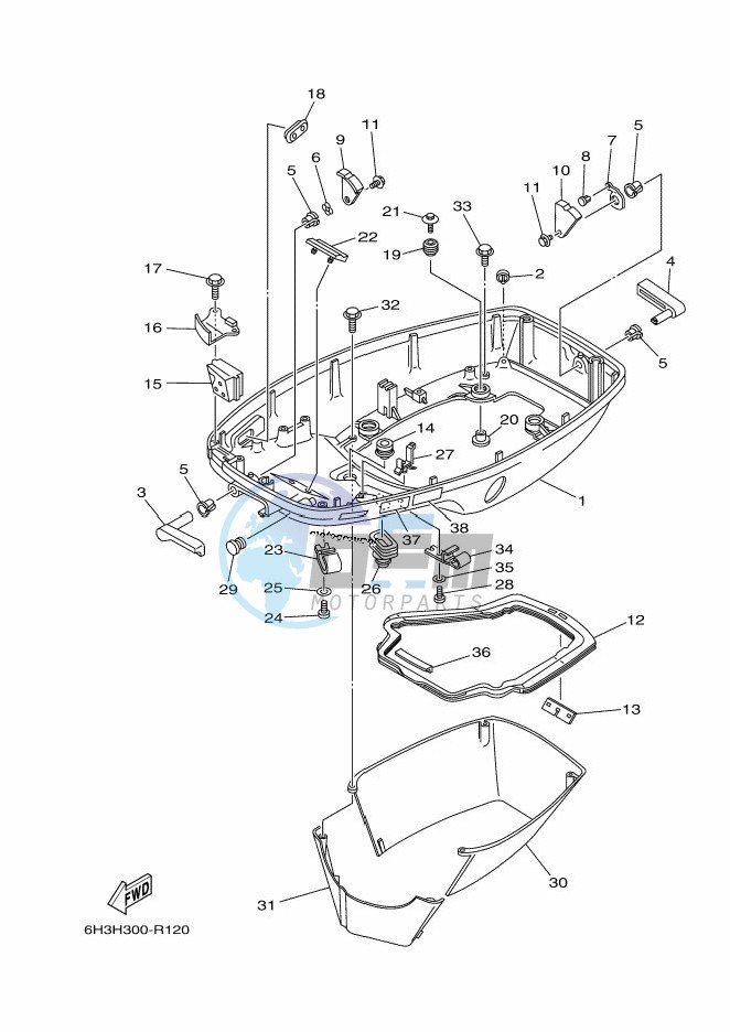 BOTTOM-COWLING