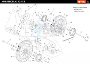 MARATHON-125-AC-E4-FREE-JUMP-AUSTRIA-FREE-JUMP-GREEN drawing WHEELS - BRAKES