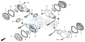 CBR125RW drawing WINKER (CBR125RW7)