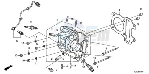 NSC110MPDC drawing CYLINDER HEAD