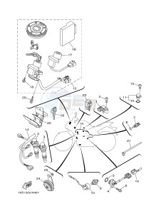 MT07A MT-07 ABS 700 (1XB6 1XB8) drawing ELECTRICAL 2