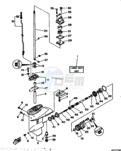 8C drawing PROPELLER-HOUSING-AND-TRANSMISSION-1