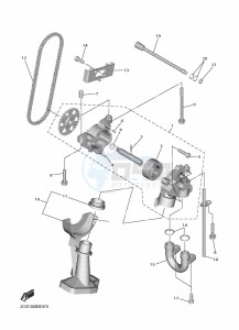 YZF600W YZF-R6 (BN6V) drawing OIL PUMP