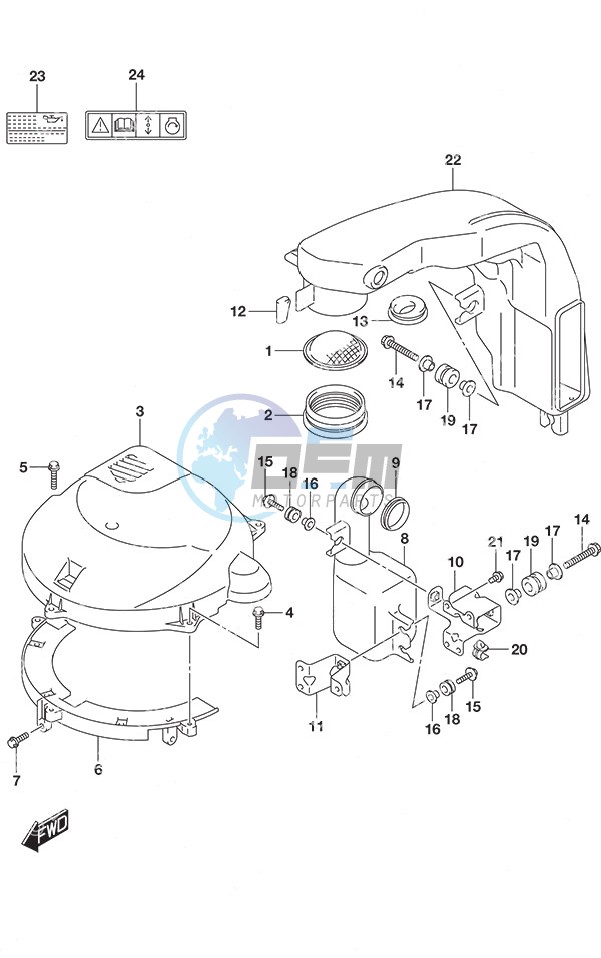 Silencer/Ring Gear Cover