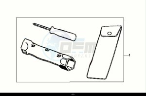 NH-T125I (MG12B2-EU) (E5) (M1) drawing TOOL