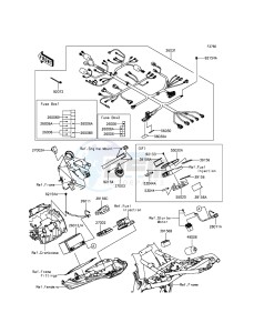 Z800 ABS ZR800DDS UF (UK FA) XX (EU ME A(FRICA) drawing Chassis Electrical Equipment