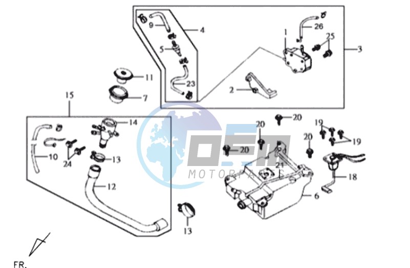 FUEL TANK - FUEL CUT