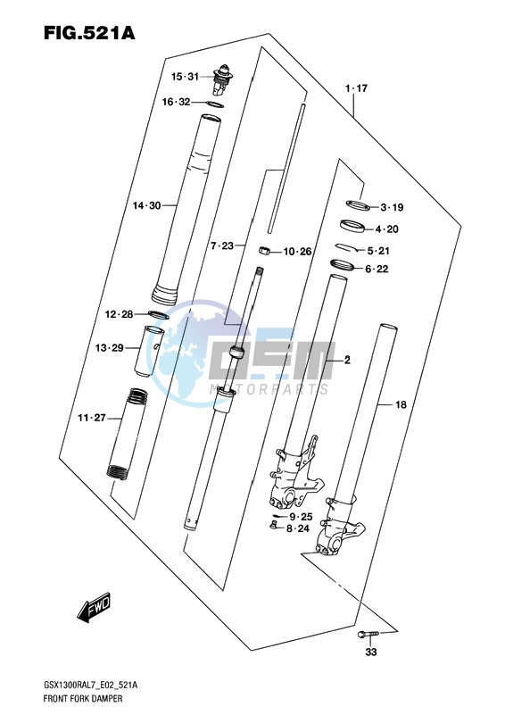 FRONT FORK DAMPER