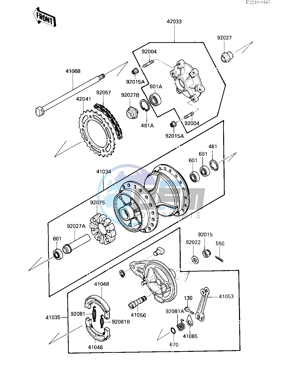 REAR HUB