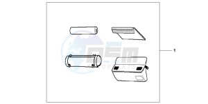 NX500 DOMINATOR drawing HANDLE POCKET DX