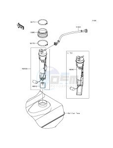 JET_SKI_ULTRA_LX JT1500KFF EU drawing Fuel Pump