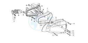 SGX50 drawing AIR CLEANER