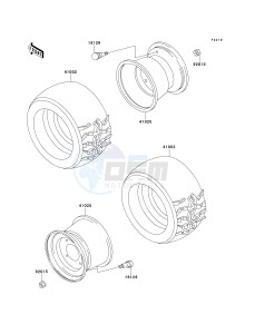 KAF 620 C [MULE 2500] (C6) [MULE 2500] drawing WHEELS_TIRES