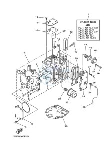 F20AET-NV drawing CYLINDER--CRANKCASE-1